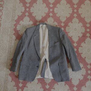 Medium Harris Tweed wool blazer